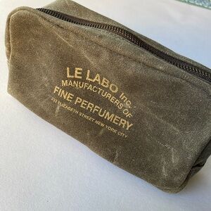 Le Labo waxed canvas toiletry bag